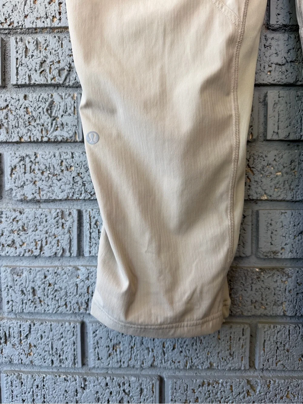 Lululemon Dance Studio Mid-Rise Lined Cropped Pants Trench Tan Size 12